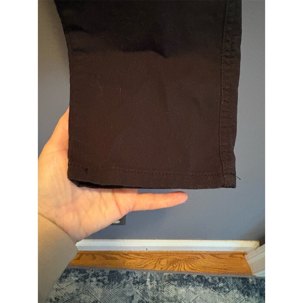 Wrangler Men's Cargo Pants Black Taper Fit Stretch Multipocket Size 30x30 - Picture 6 of 10